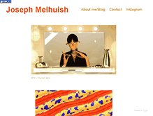 Tablet Screenshot of josephmelhuish.com